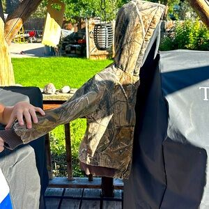 Carhartt Camo jacket with hood